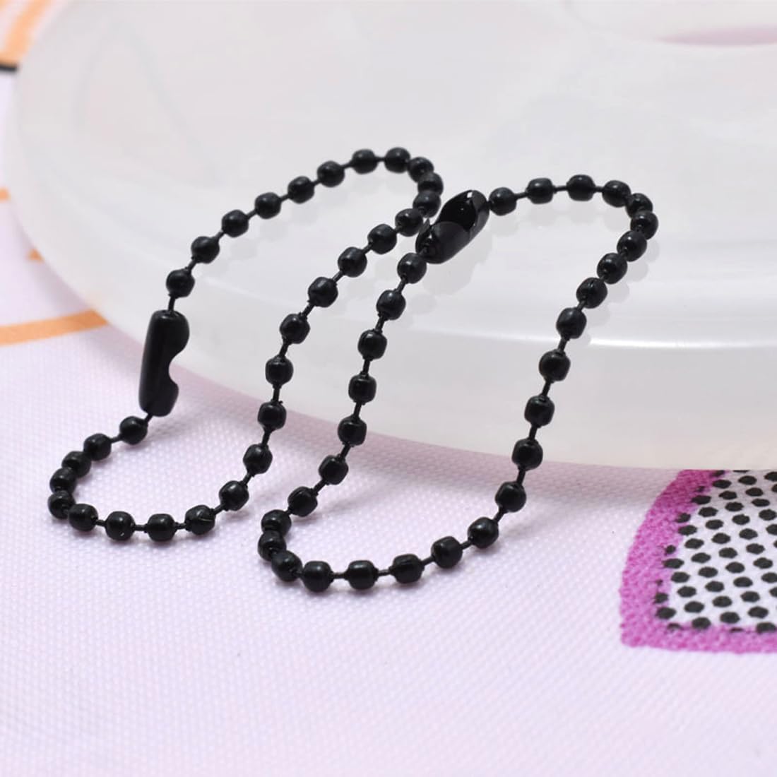 20 Catenelle In Acciaio Inox 12cm Per Portachiavi Fai-Da-Te - Argento - Foto 7