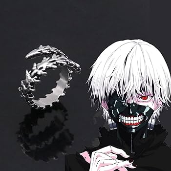 Amazon.co.jp: 指輪 東京喰種トーキョーグール 金木研 リング