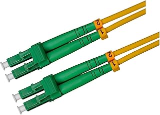 LWL - Cable de fibra óptica (30 m, OS2, 30 m), color amarillo