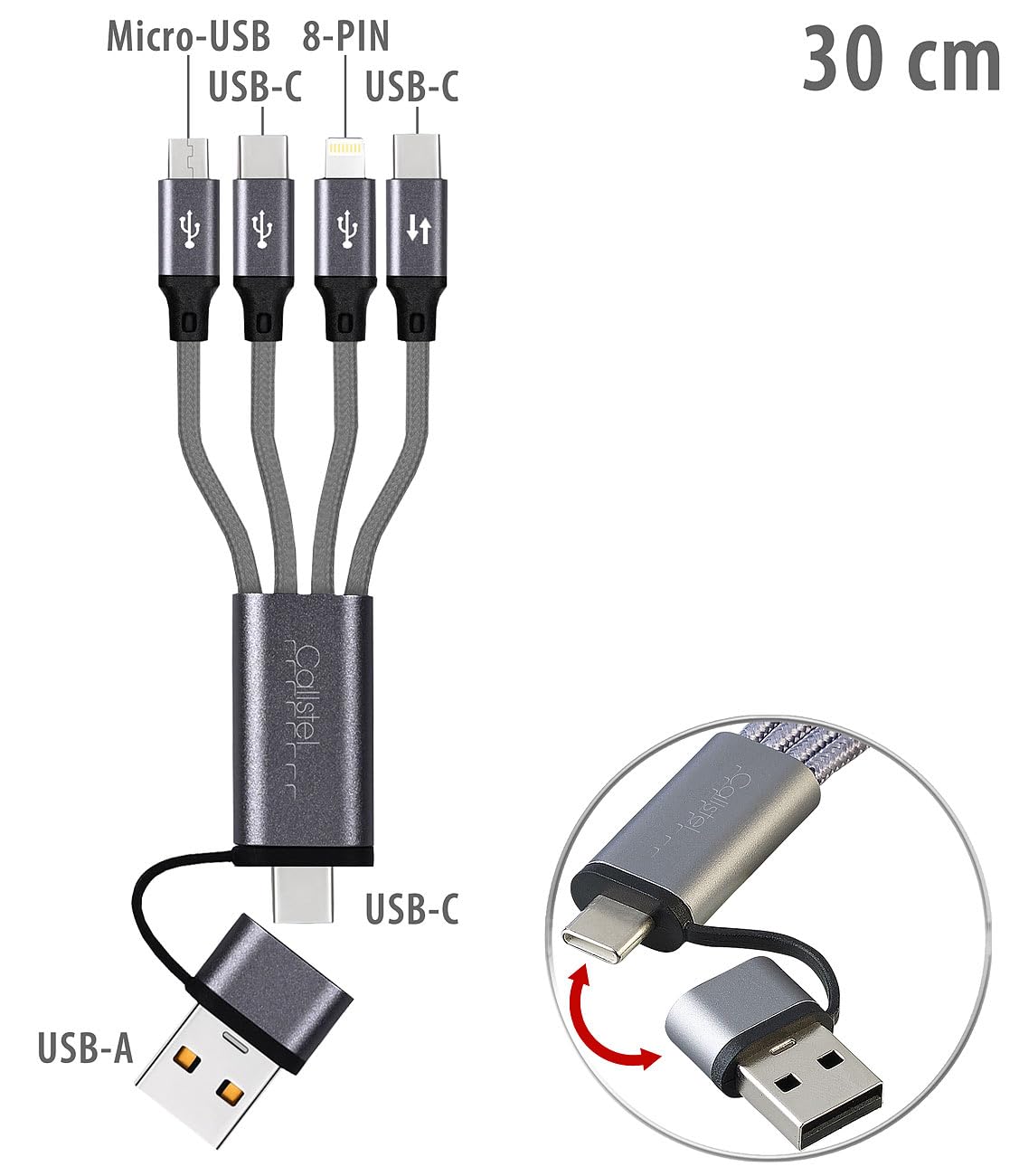 8-in-1 Charging and Data Cable (Multicable)