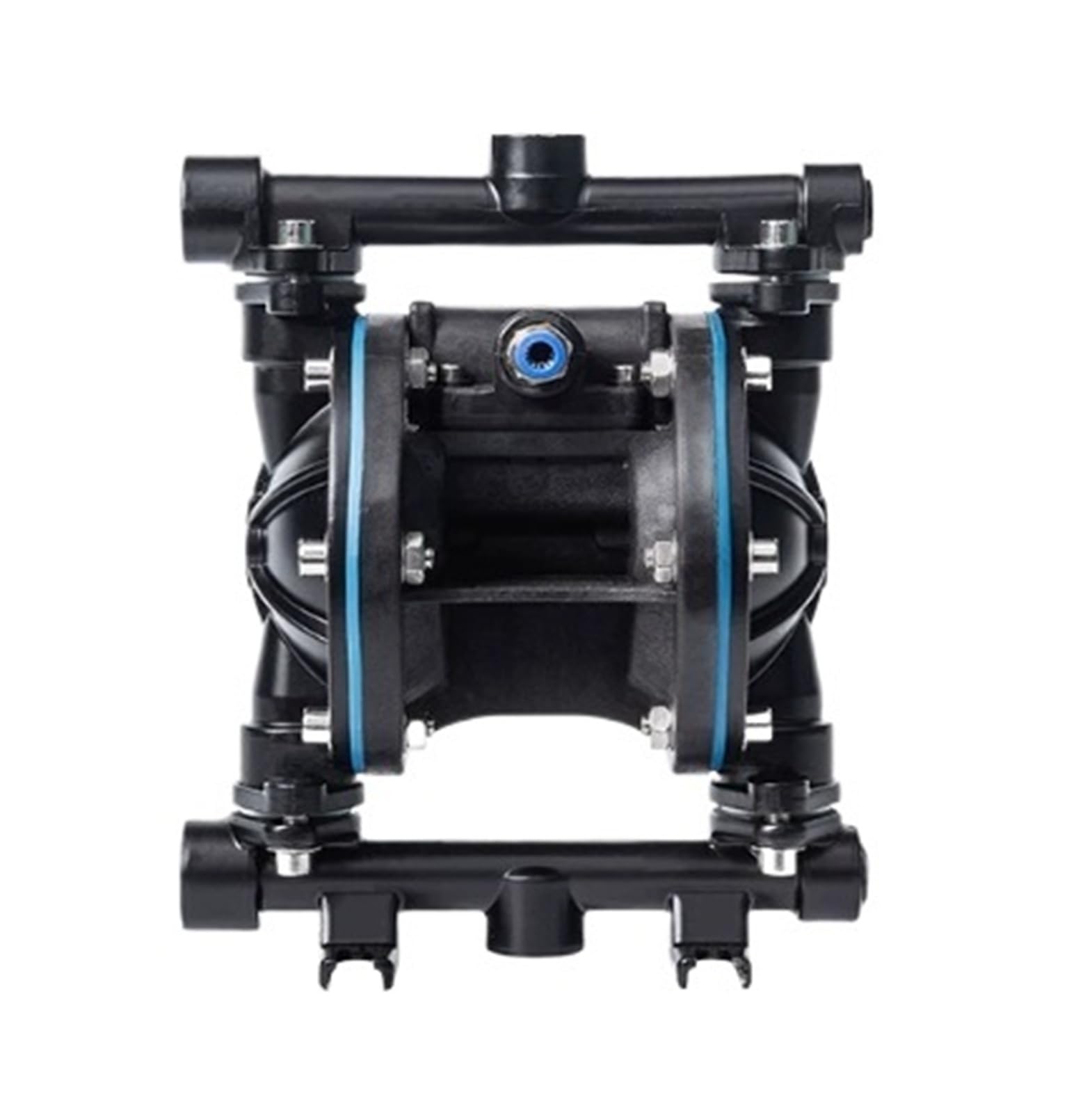 Pneumatic Diaphragm Pump QBY-15 Aluminum Alloy + F46 Flow Rate 1m³/h Inlet/Outlet DN15