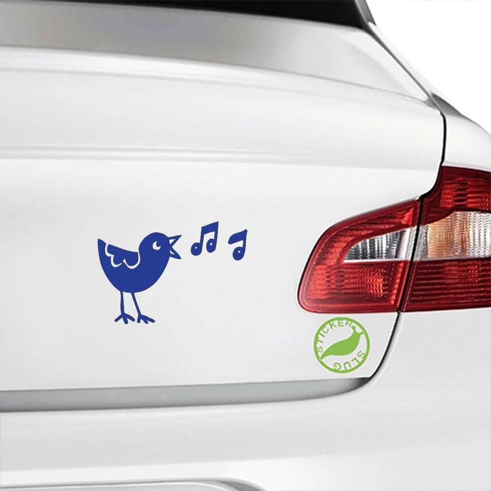 Amazon.com: Songbird Music Note Decal Sticker (blue, 16 inch) Blue ...