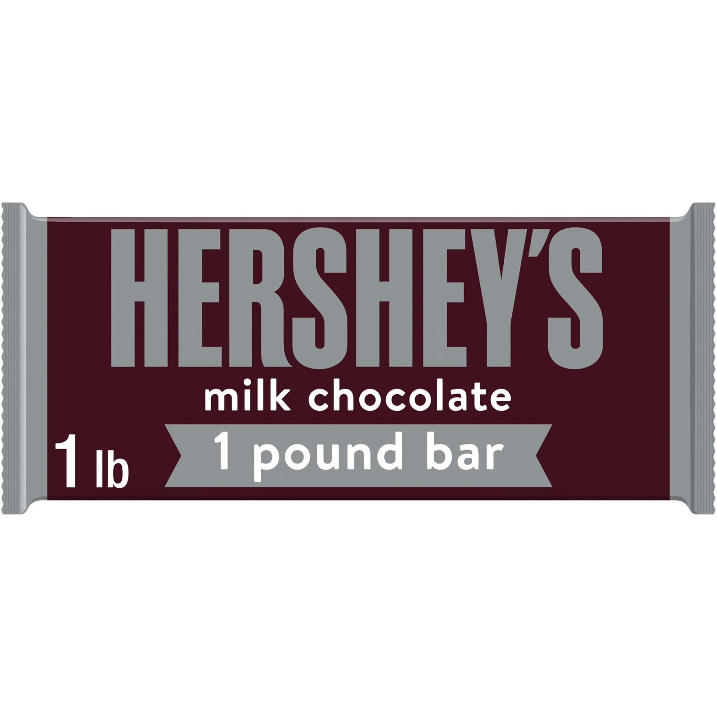 HERSHEY'SMilk Chocolate Candy Gift Bar, 1 lb