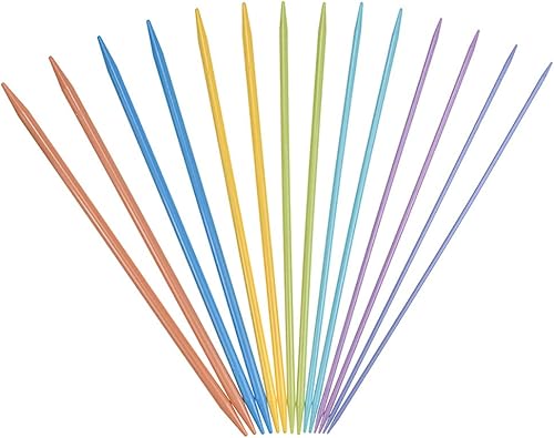 Miniatura 6 de LissomPlume Kit de agujas de tejer de doble punto de 14 piezas, para principiantes, adultos y niños