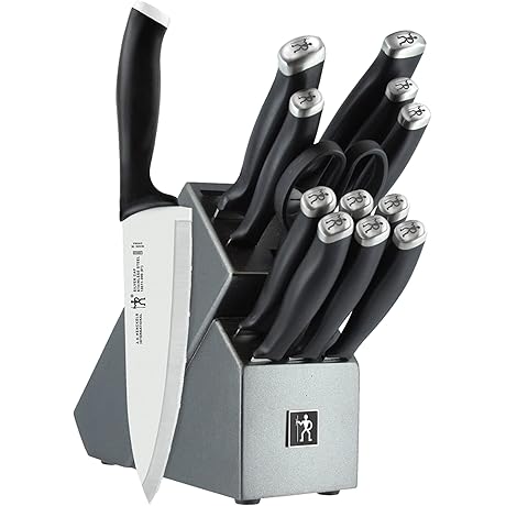 Henckels Knife Set with Block: Precision Cutting, Culinary Mastery
