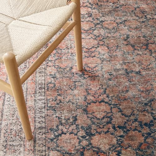 Tapete Rustica 3’ x 5’ Floral Vintage miniatura 4