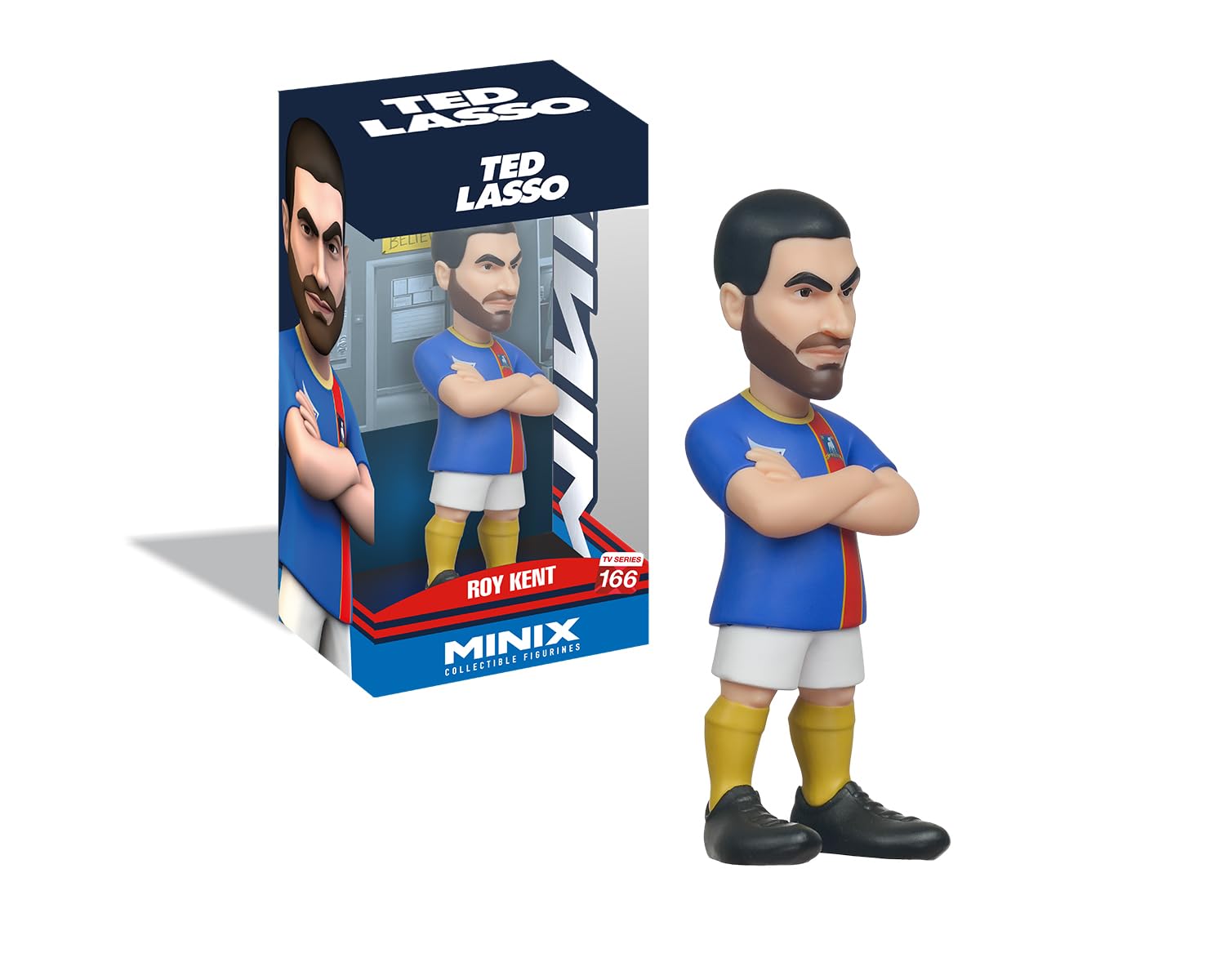 MINIX Roy Kent Model - Collectible Action 12cm Figure TV Show Icon Range Ted Lasso for Fans, 12 cm - Image 2