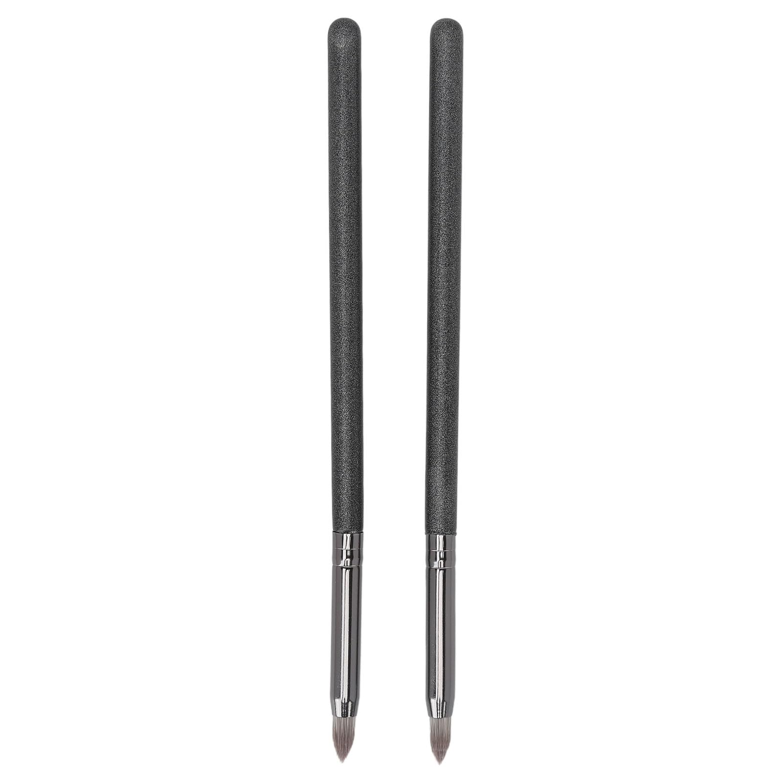 2Pcs Lacrimal Sulcus Concealer Brush, Under Eye Dark Circle Concealer Brush, V-Shaped Blemish Covering Makeup Brush, Portable Cosmetic Tool for Concealer Foundation Application.