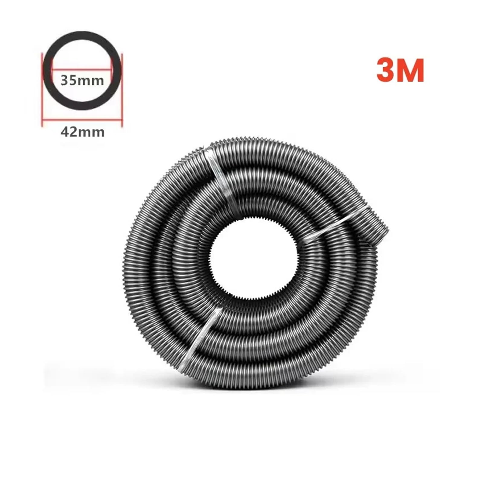Tubo filettato per aspirapolvere, tubo morbido 32mm 35mm