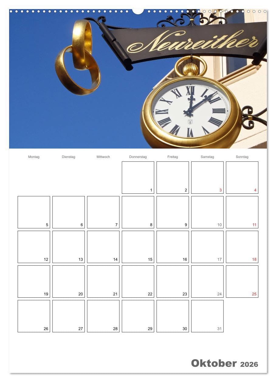 Historische Uhren (Wandkalender 2026 DIN A2 hoch), CALVENDO Monatskalender: Die Bedeutung der Uhrzeit im Leben der Menschen zeige ich in diesem ... außergewöhnlichen Uhren. (CALVENDO Orte)