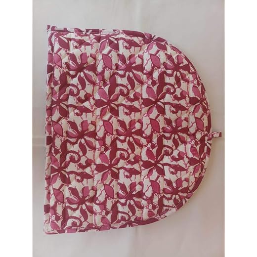 Fashionmart Mandala Tea Cozy Cover Pink Hand Block Winter Te
