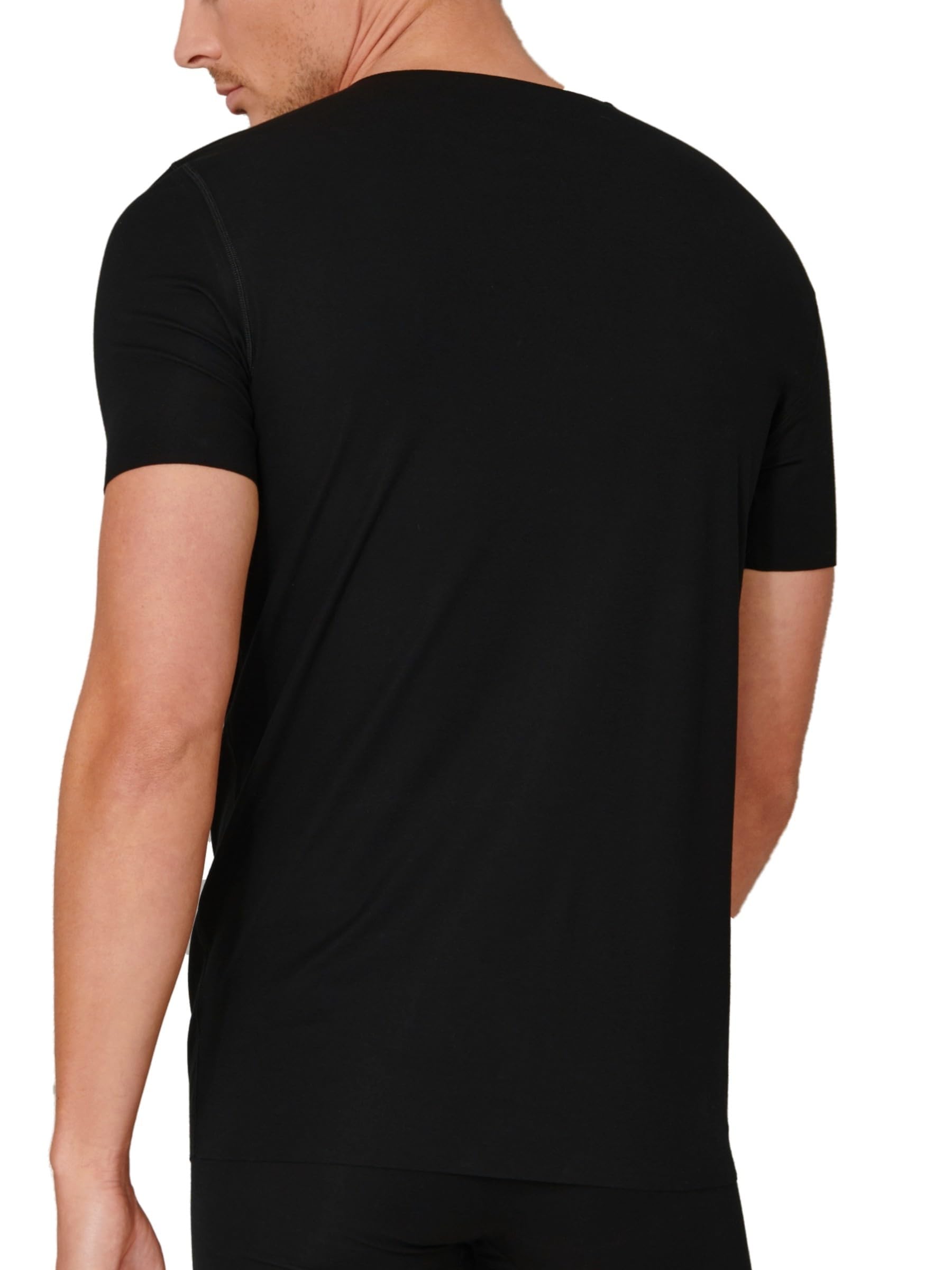 Schiesser Laser Cut V-Neck Maillot de Corps sous-vêtement Homme