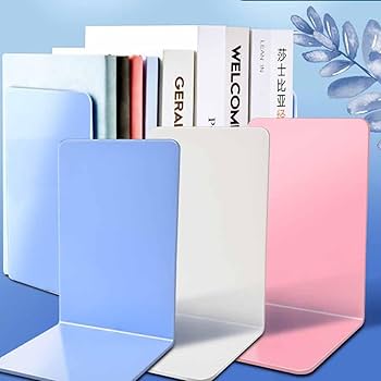 Amazon.co.jp: MJKQ9 特大 A4 サイズ F*6 ブックエンド セット ピンク