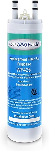 Aqua Fresh Repuesto para WF3CB, PureSource 3, 706465, 242086201, 242086203, 242294501, 242069601, AP4567491, PS3412266, WF425 Filtro de agua para