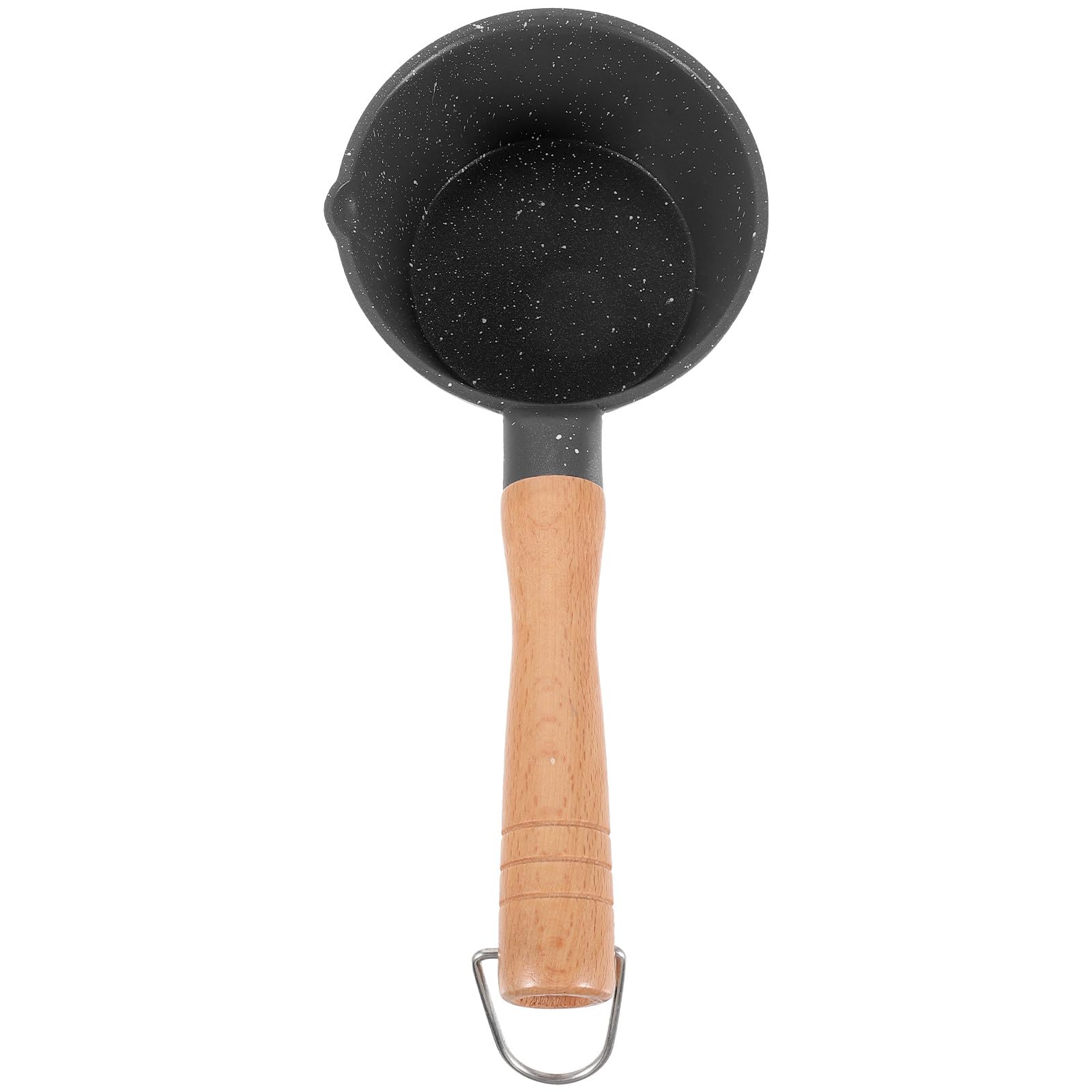 Poêle à gaz mini 12 L SEWACC petite casserole à huile noire en Maifan