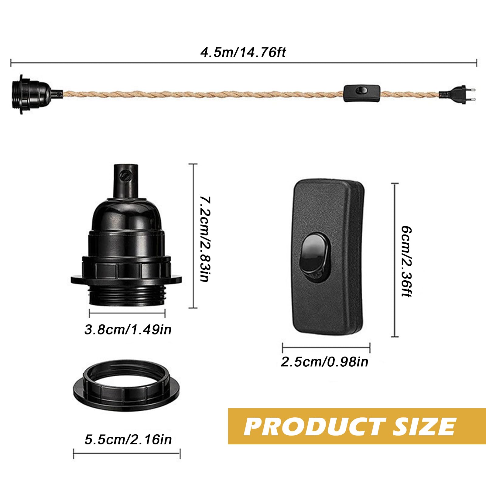 Chantier Amazon Lot De 20 Douilles E27 + Testeur Tension - Pour éclairage Plantes/bureau Douille Dcl