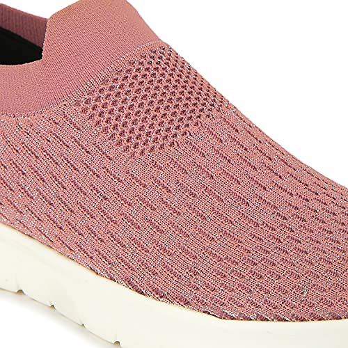Image of Marc Loire Women's Athleisure Comfortable Knitted Active Wear Slip-On Casual Shoes