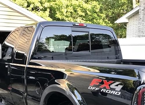 Miniatura 4 de iJDMTOY Lente ahumada Full LED de montaje alto, tercera luz de frenofreno compatible con Ford F-250 F-350 Super Duty 1999-2016 y Mazda Serie B