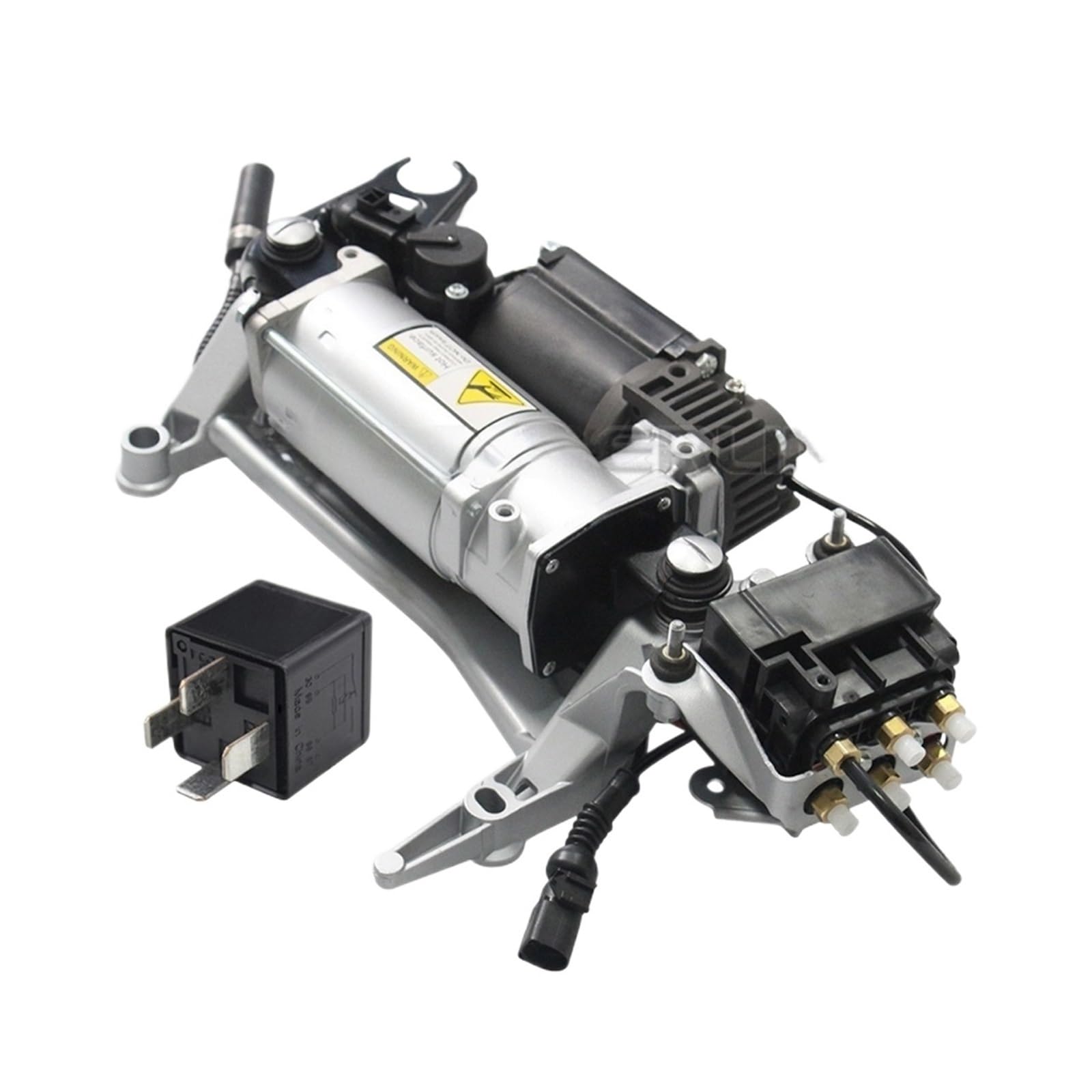 Fit for Audi Q7 4L/4LB 2006-2015 Air Suspension Compressor Pump W/Relay 4L0698007 4L0698007A 4L0698007B 7L0698014 7P0698014