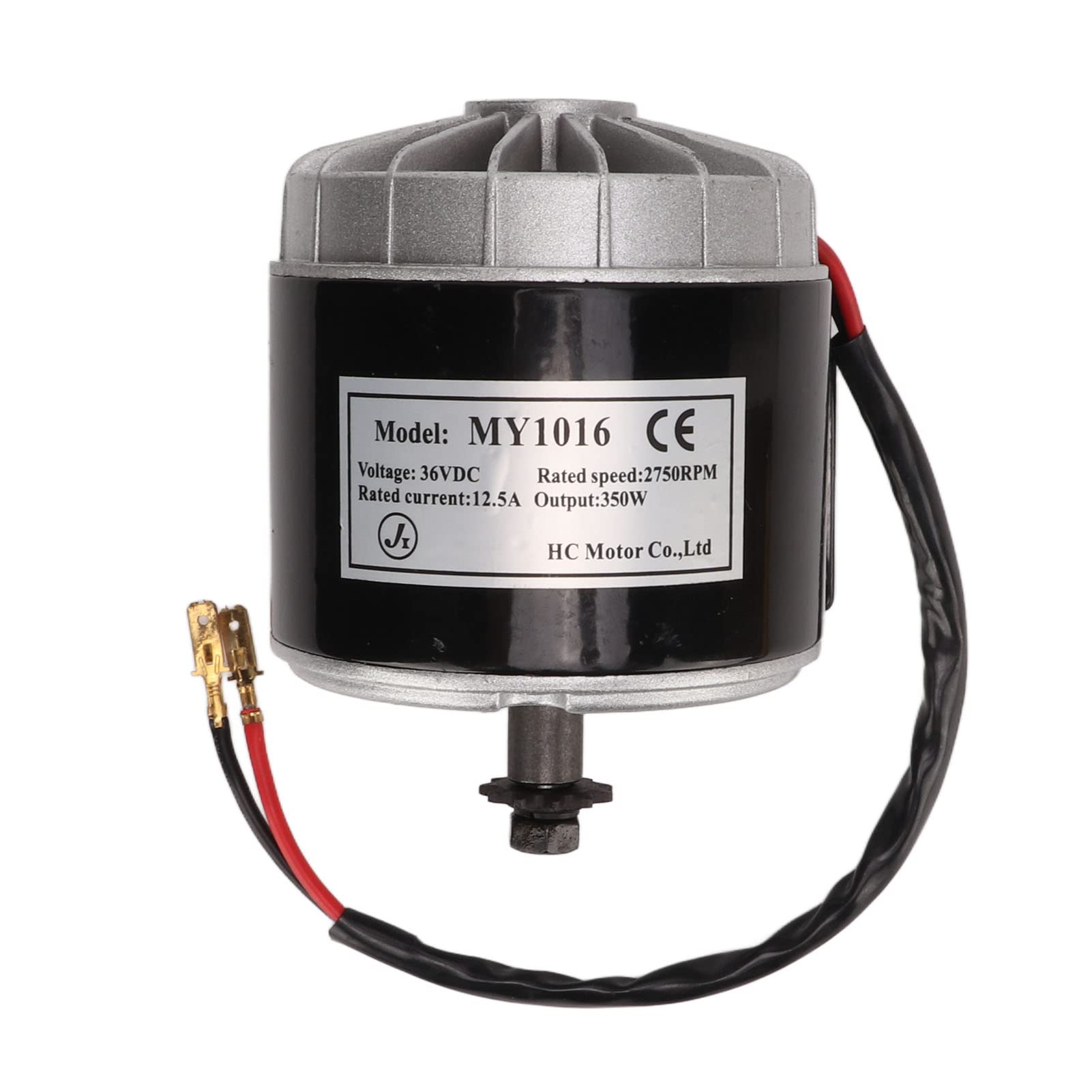 Rosvola Motore Elettrico Spazzolato Motore Reversibile Ad Alte Prestazioni 350 W DC 36 V per Kit di Sostituzione Scooter Elettrico E300