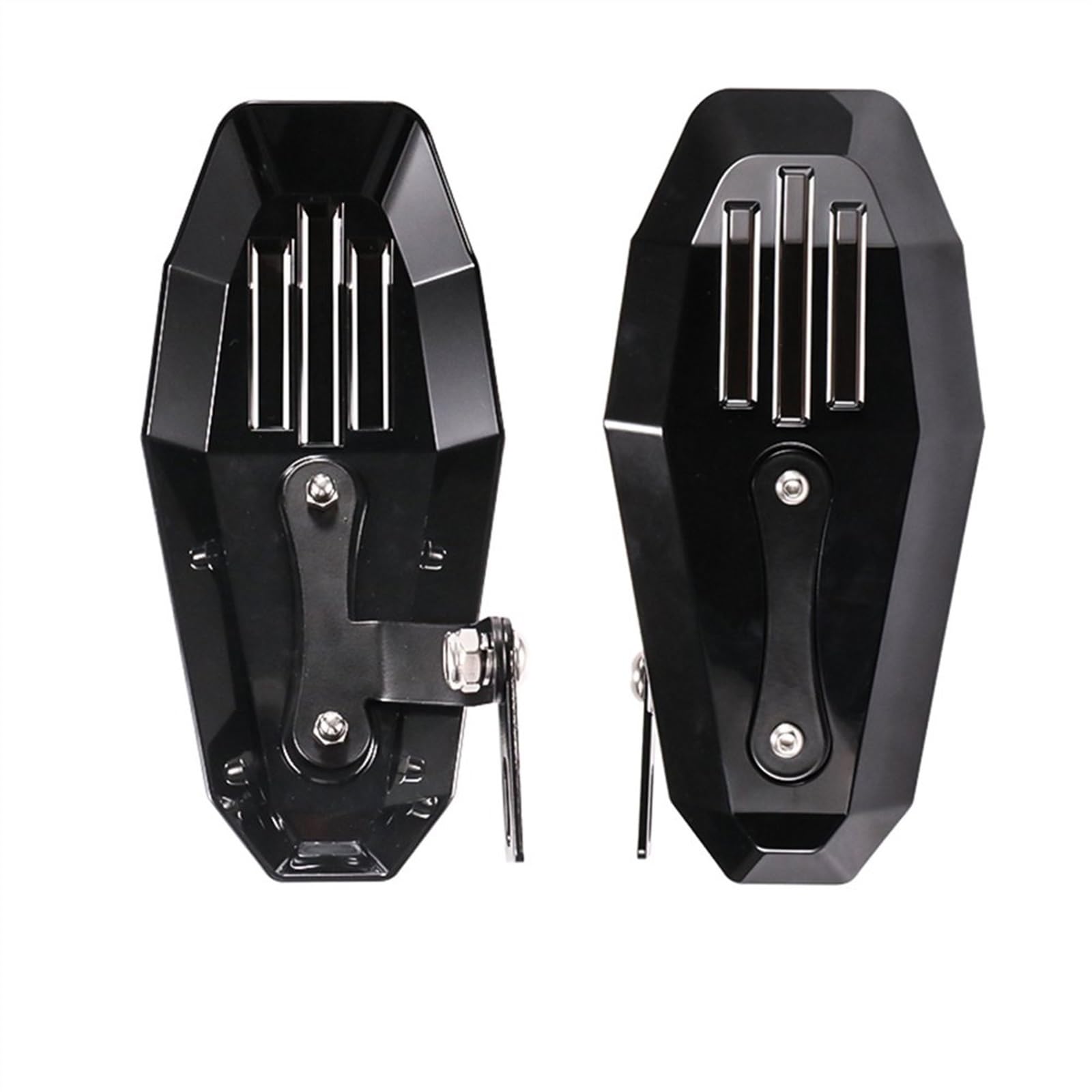 Componenti Per Moto Scudo Antivento Protezioni Per Maniglie Per Retrò Per Kawasaki(Transparent)