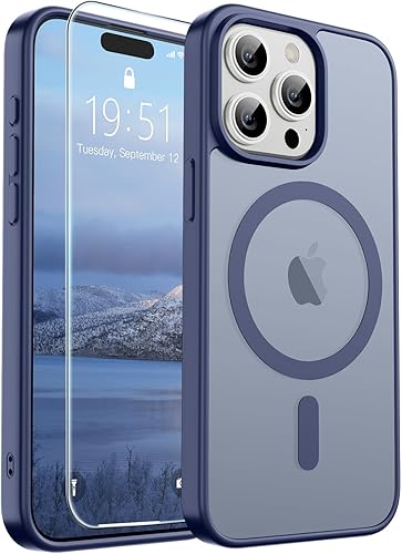 Miniatura 165 de SUPFINE Funda magnética para iPhone SE 2022 (3ª)/2020 (2ª), iPhone 8 (compatible con MagSafe) (protección contra caídas de grado militar), funda