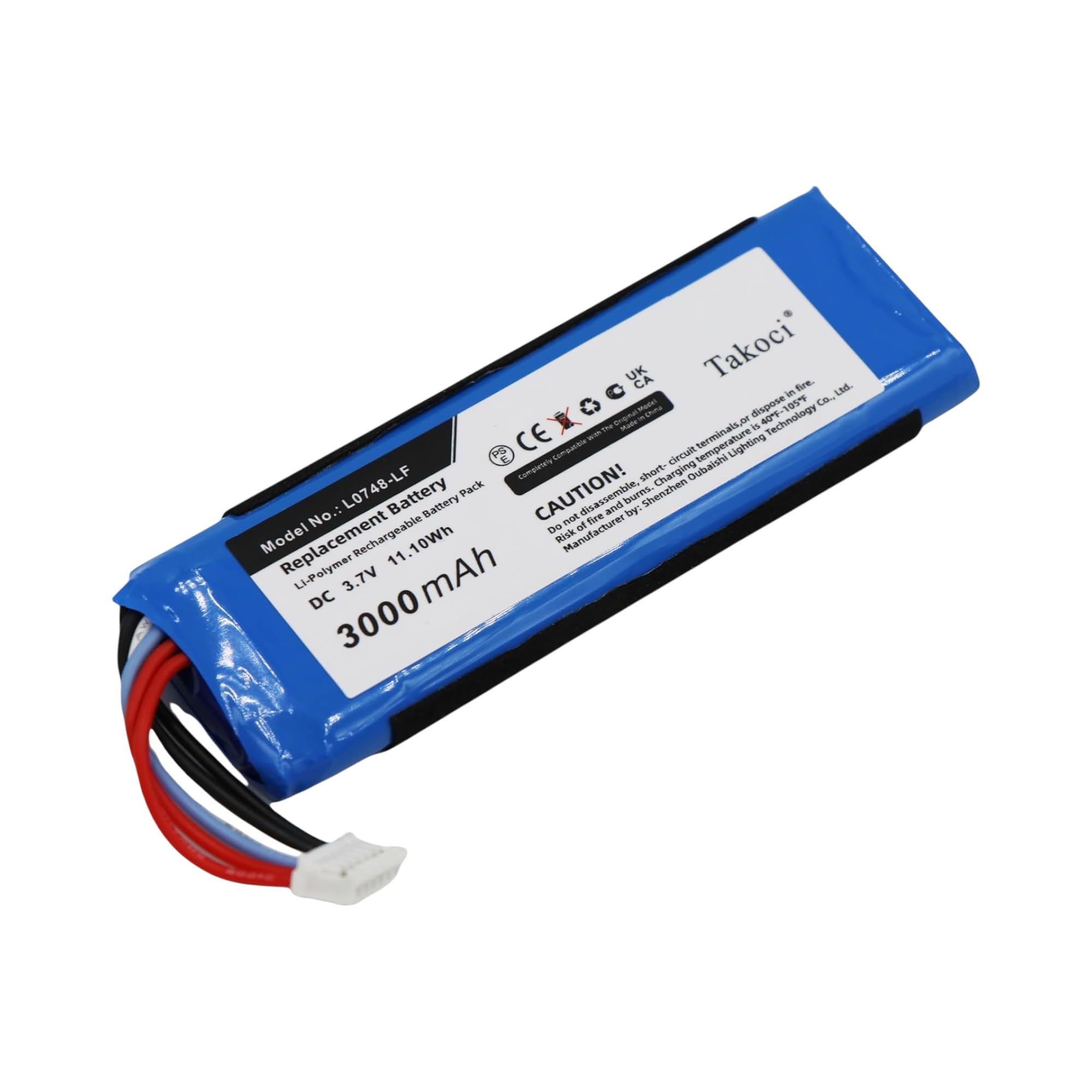 TAWUZUOR Replacement Battery Compatible with Flip 3 SE, Flip 3 Stealth Edition, Flip Essential 3.7V/3000mAh