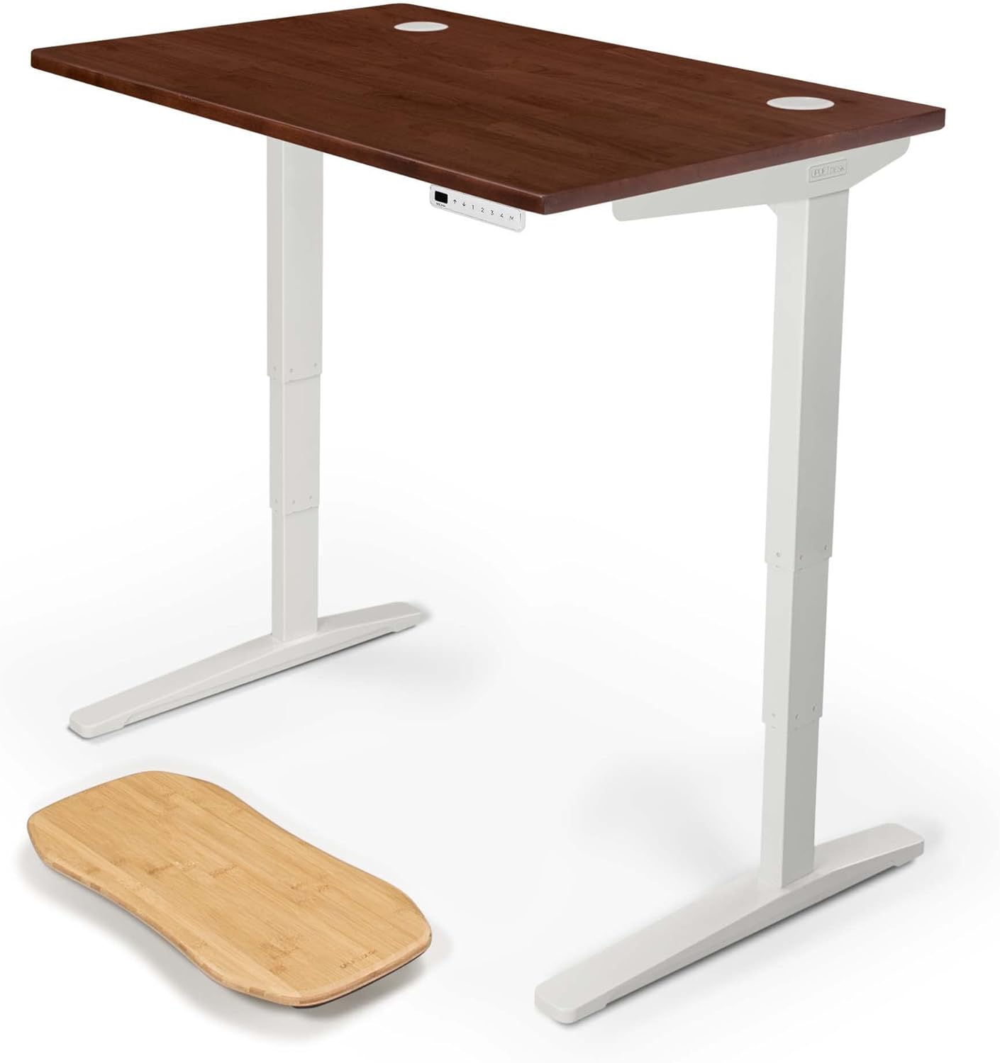 Uplift Desk Dark Rubberwood (48 x 30 inch) Standing Desk 2