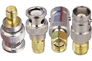 4PCS SMA to BNC Antenna Coax Adapter BNC SMA Connector