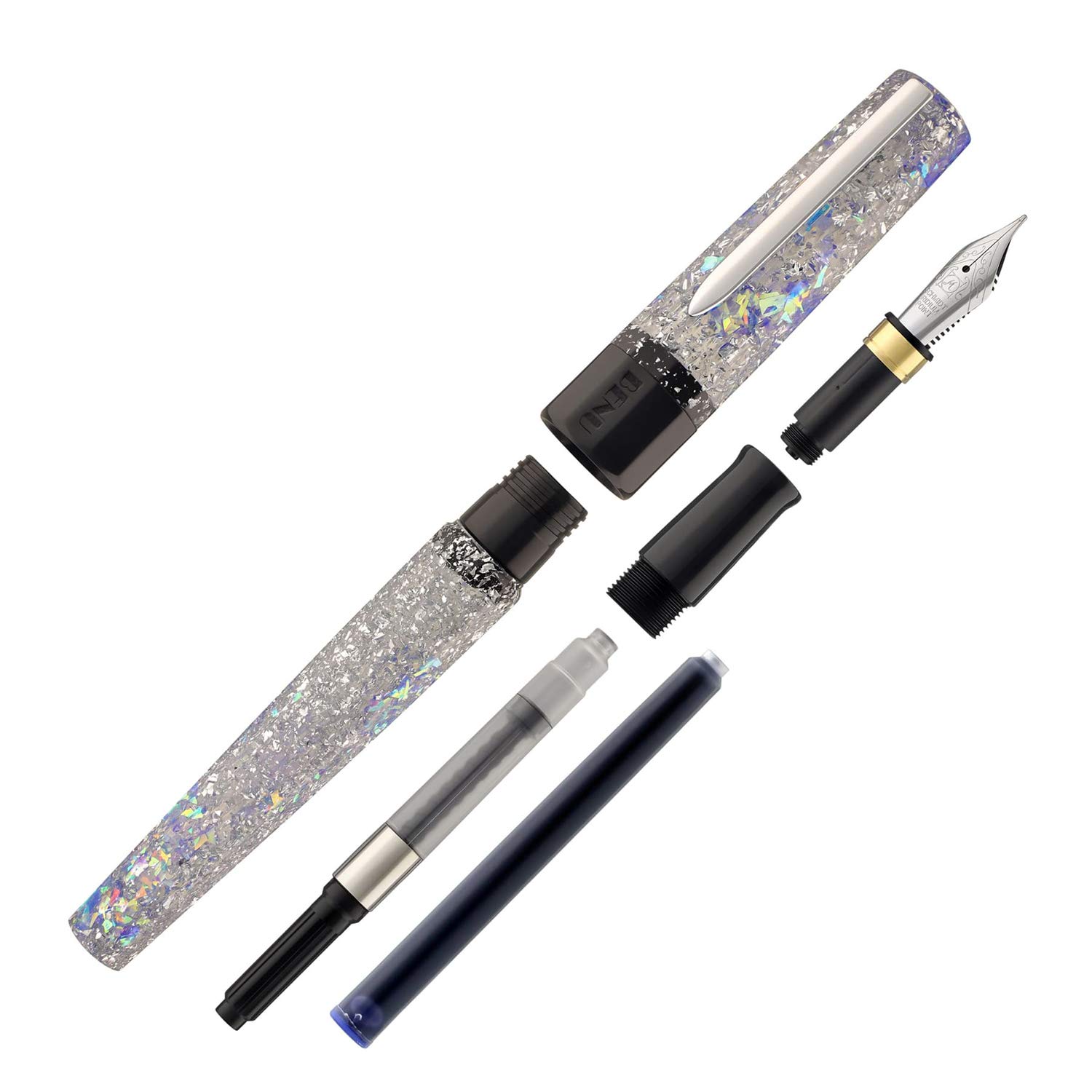 benu 万年筆 万年筆レビュー】ばちくそゴシックな万年筆 BENU スカル