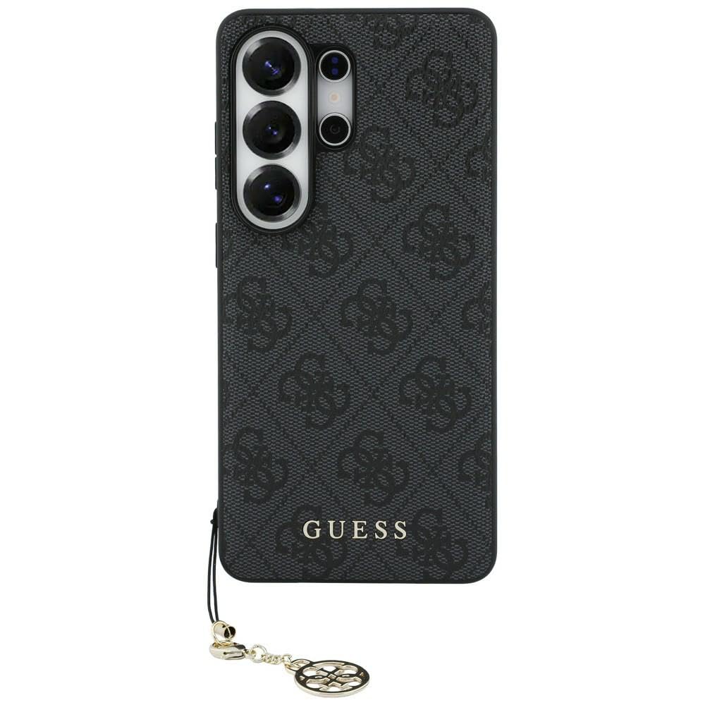 CG MOBILE Guess Classic Logo Charm Coque pour Samsung Galaxy S26 Ultra (Noir)