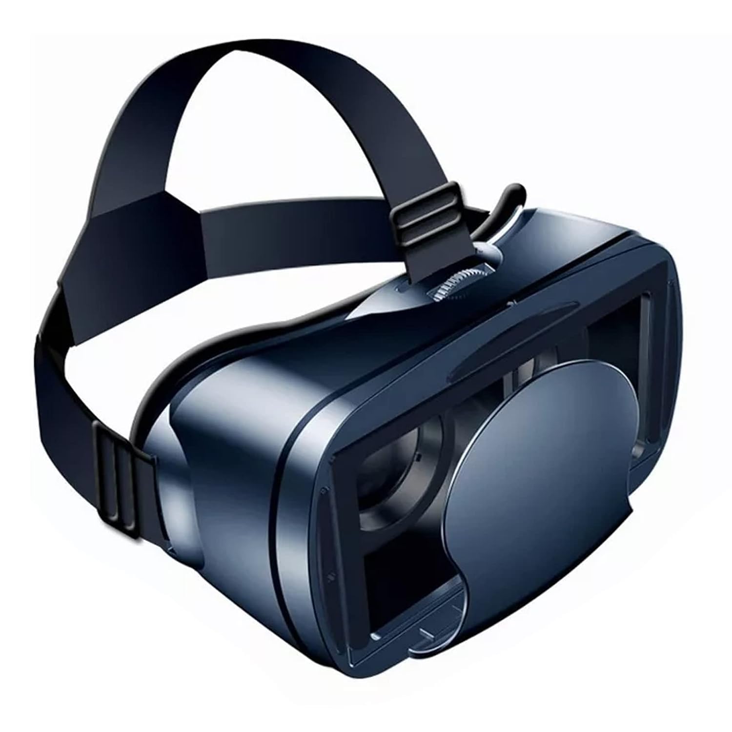 3D Virtual Reality Headset for Smartphones VR Goggles for 3D Movies & VR Games, Adjustable Head-Mounted VR Glasses for Kids & Adults-image-36