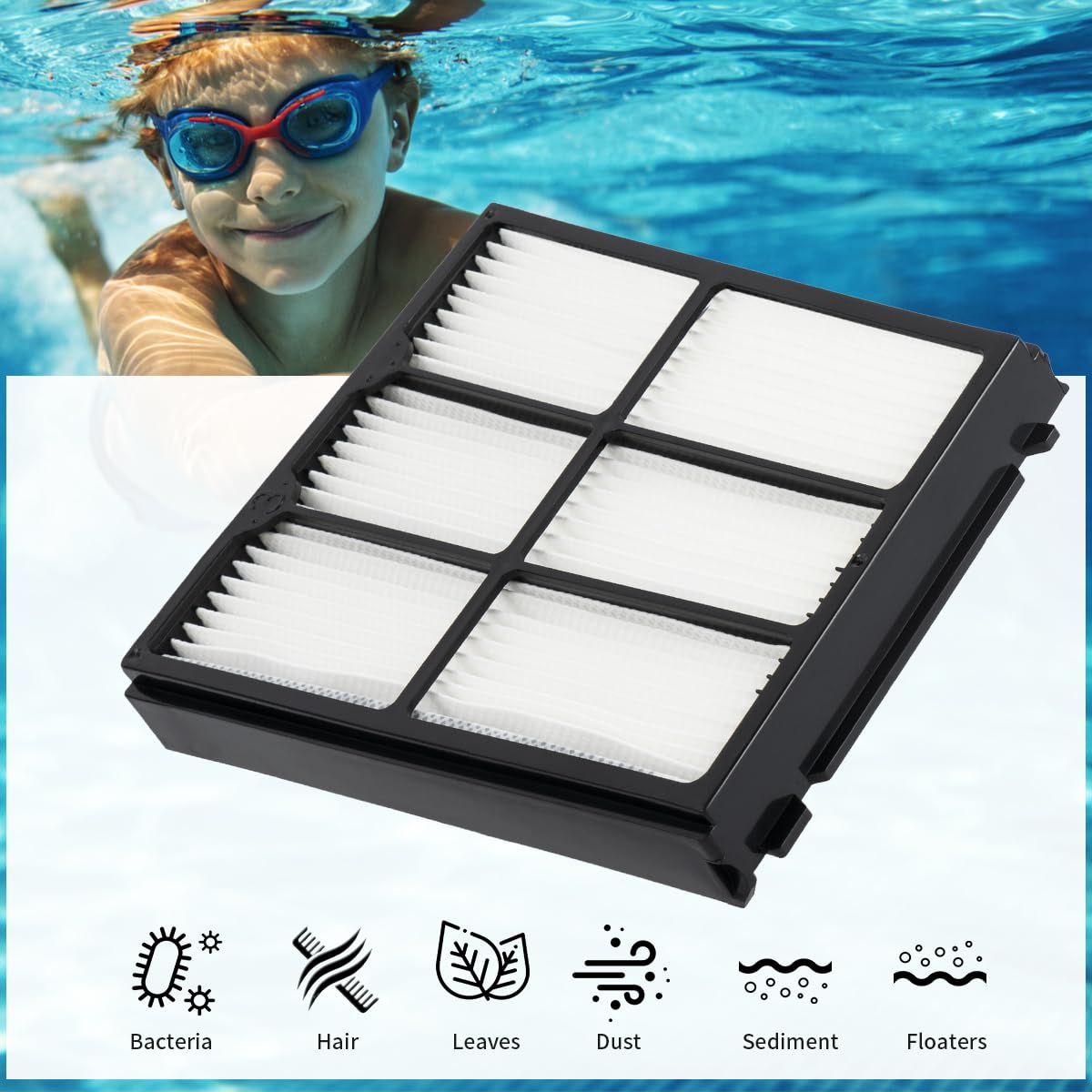 4 filtros de limpieza de piscinas compatibles con Dolphin S200, Proteus DX4, Active 20, Active 30, M600, Explorer E30 robot limpiador de piscinas, parte 9991467-R4