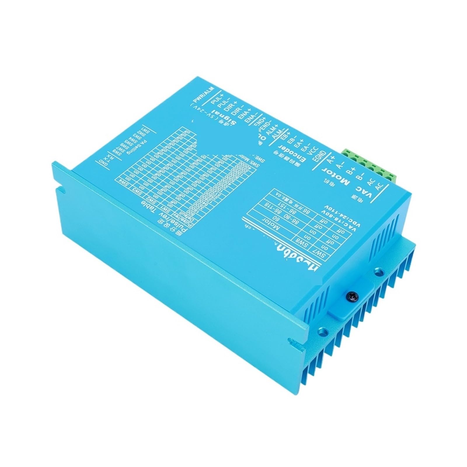 Driver de moteur pas à pas hybride HBS86H avec port RS232 pour boucle fermée