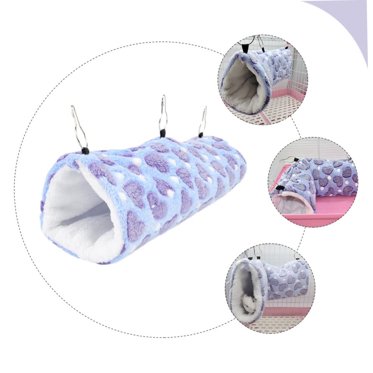 BESPORTBLE 3stücke Pet Warming Hammock Für Hamster Ratten Und Kleine Tiere Atmungsaktive Und Komfortable Hängematte Für Winternächte Und Spielspaß Kreatives Design Für Niedliche