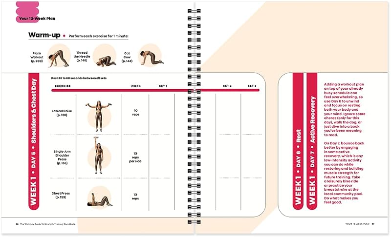 Women's Health The Woman's Guide To Strength Training: Dumbbells: Get strong arms, legs, and abs—with around 30-minute workouts you can do in your own home! image 5