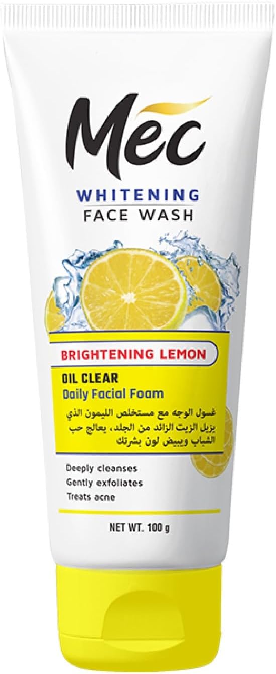 Mec Whitening Oil Clean Face Wash 100gm