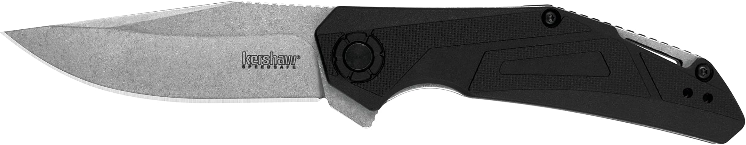 Camshaft Pocket Knife; 3" 4Cr14 Steel Blade; Assisted Folder Opening Knife; Outdoor, EDC,black