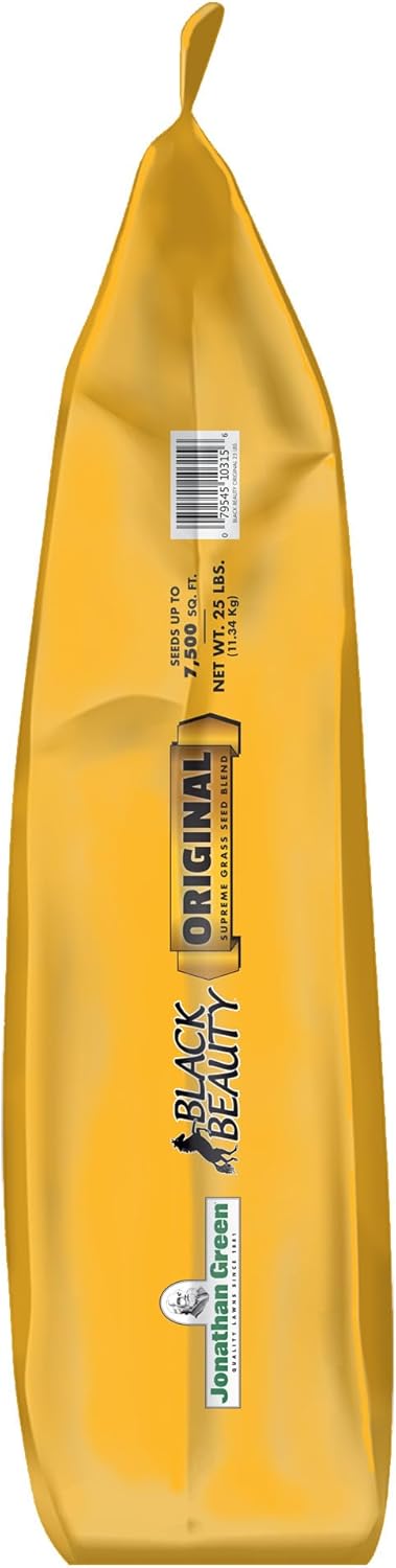 Jonathan Green (10315) Black Beauty Original Grass Seed Blend - Cool Season Lawn Seed (25 lb)