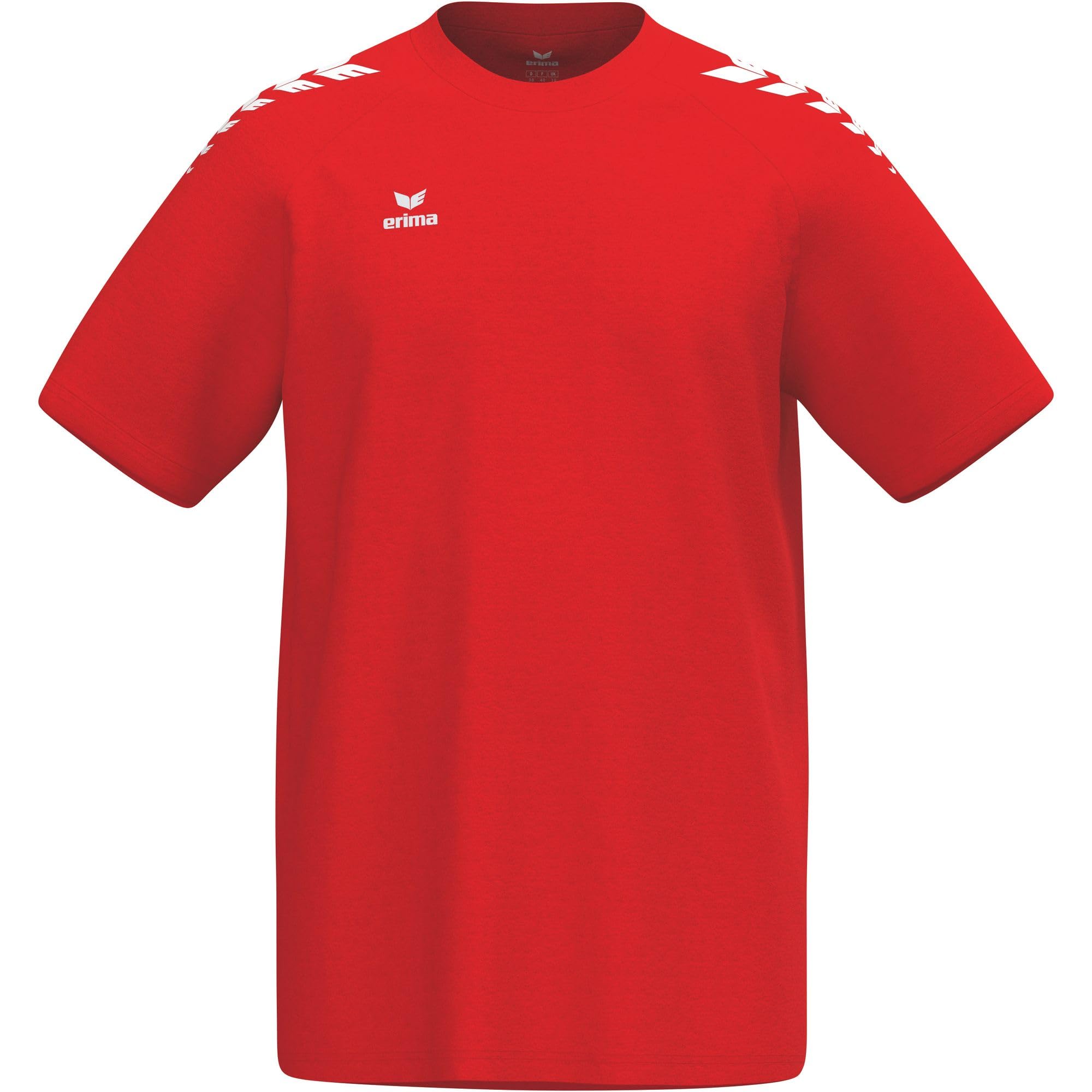 Erima Unisex Children's CMPT 3 Wings T-Shirt (2082549), Red/White, 140
