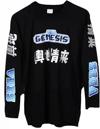 Sega Genesis Japanese Long Sleeve T-Shirt