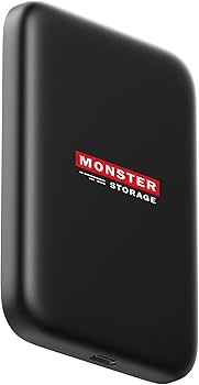 Amazon | Monster Storage MagSafe SSD 外付け 1TB USB3.2 Gen2 Type‐C