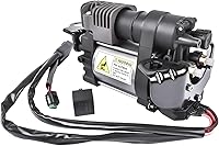 Vista 1 de GELUOXI Compresor de suspensión de aire 949-356 con reemplazo de relé para Jeep Grand Cherokee WK2 2011-2016, RAM 1500 2013-2016 Parte # 68041137AF