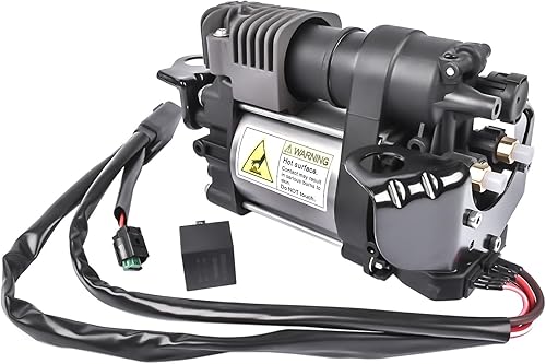 GELUOXI Compresor de suspensión de aire 949-356 con reemplazo de relé para Jeep Grand Cherokee WK2 2011-2016, RAM 1500 2013-2016 Parte # 68041137AF