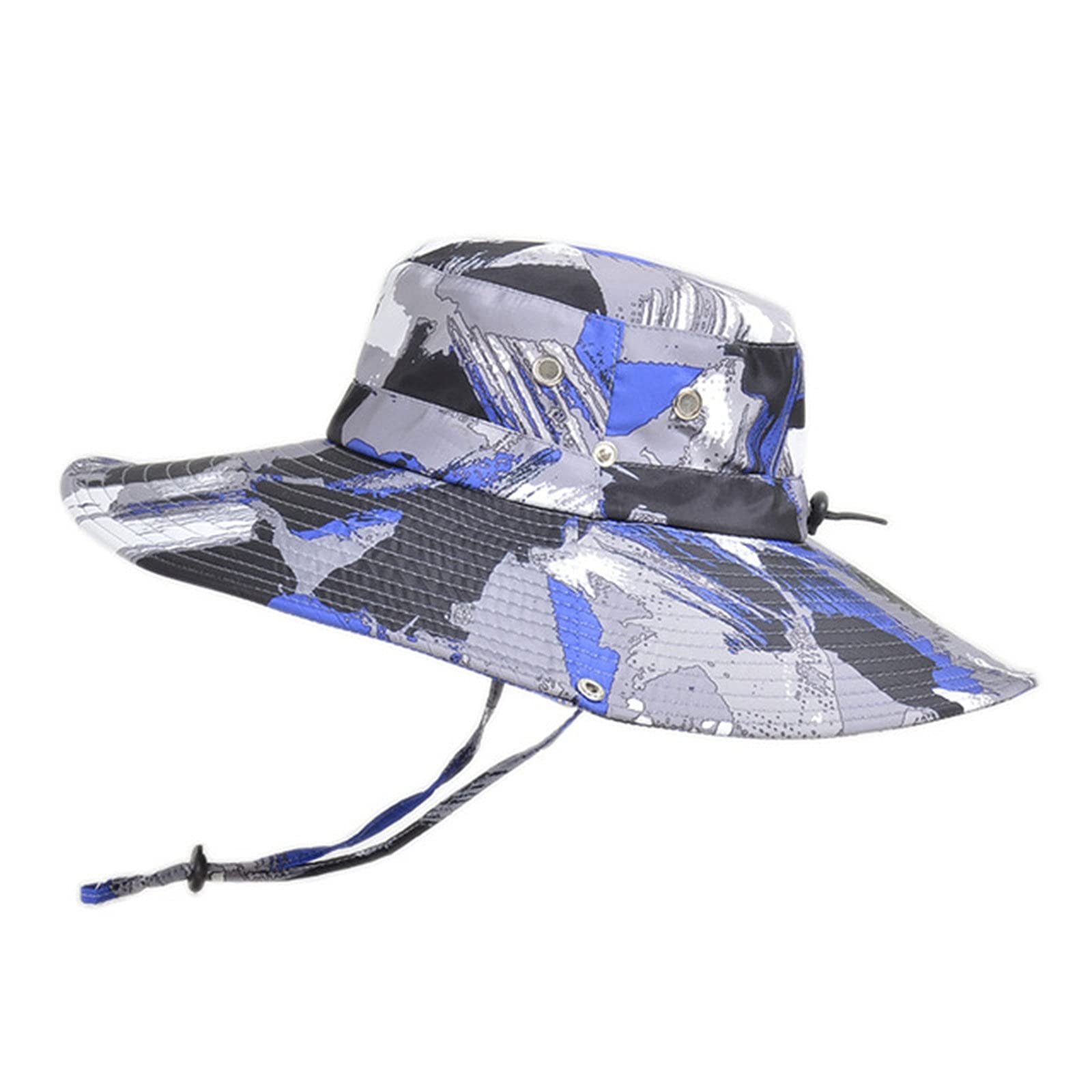 Sombrero de Pesca Sombreros de Cubo Hombres Verano UVA Sombrero Pesca protección Senderismo al Aire Libre para Sombreado al Aire Libre
