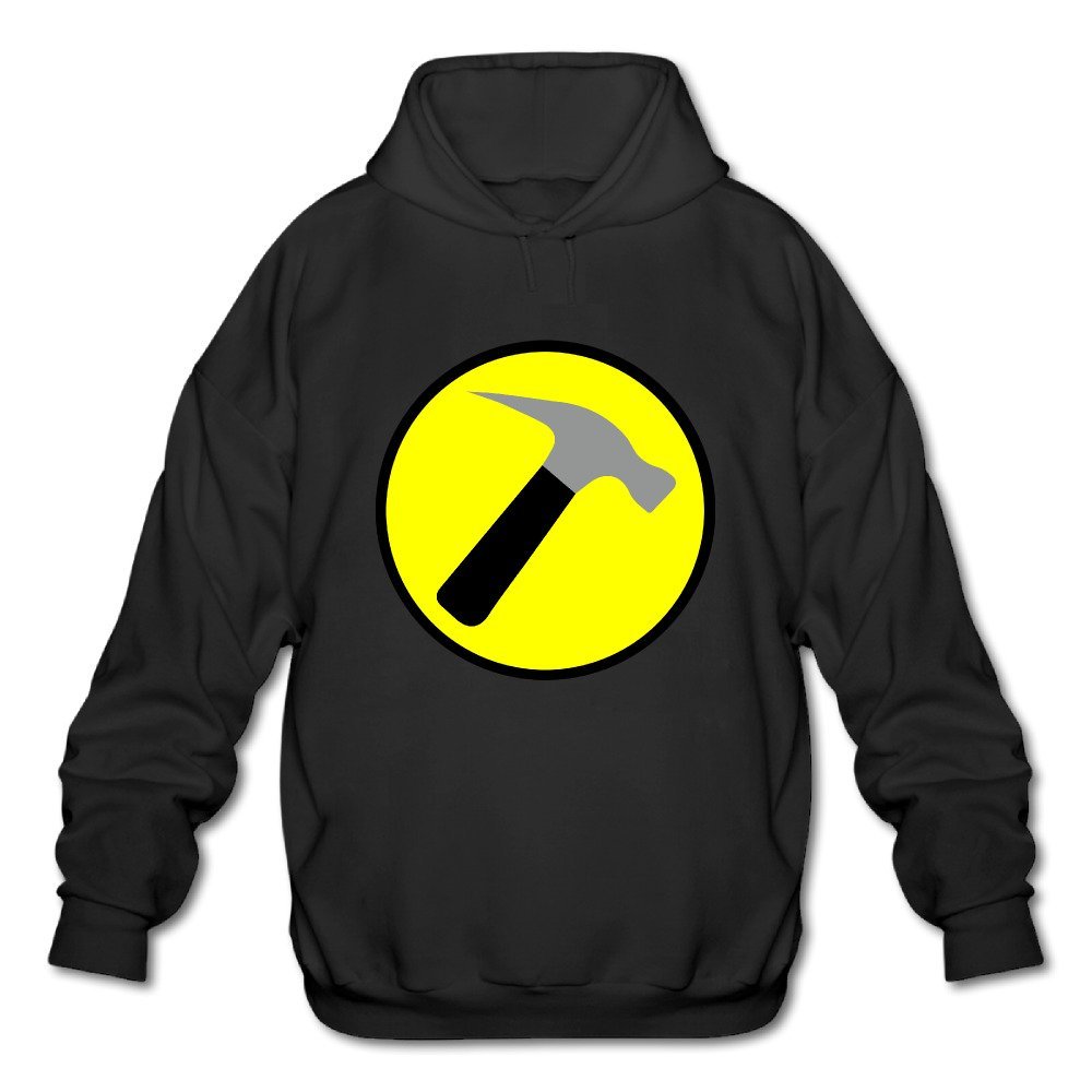 JOYSLI Men's Captain Hammer Hoodie Black