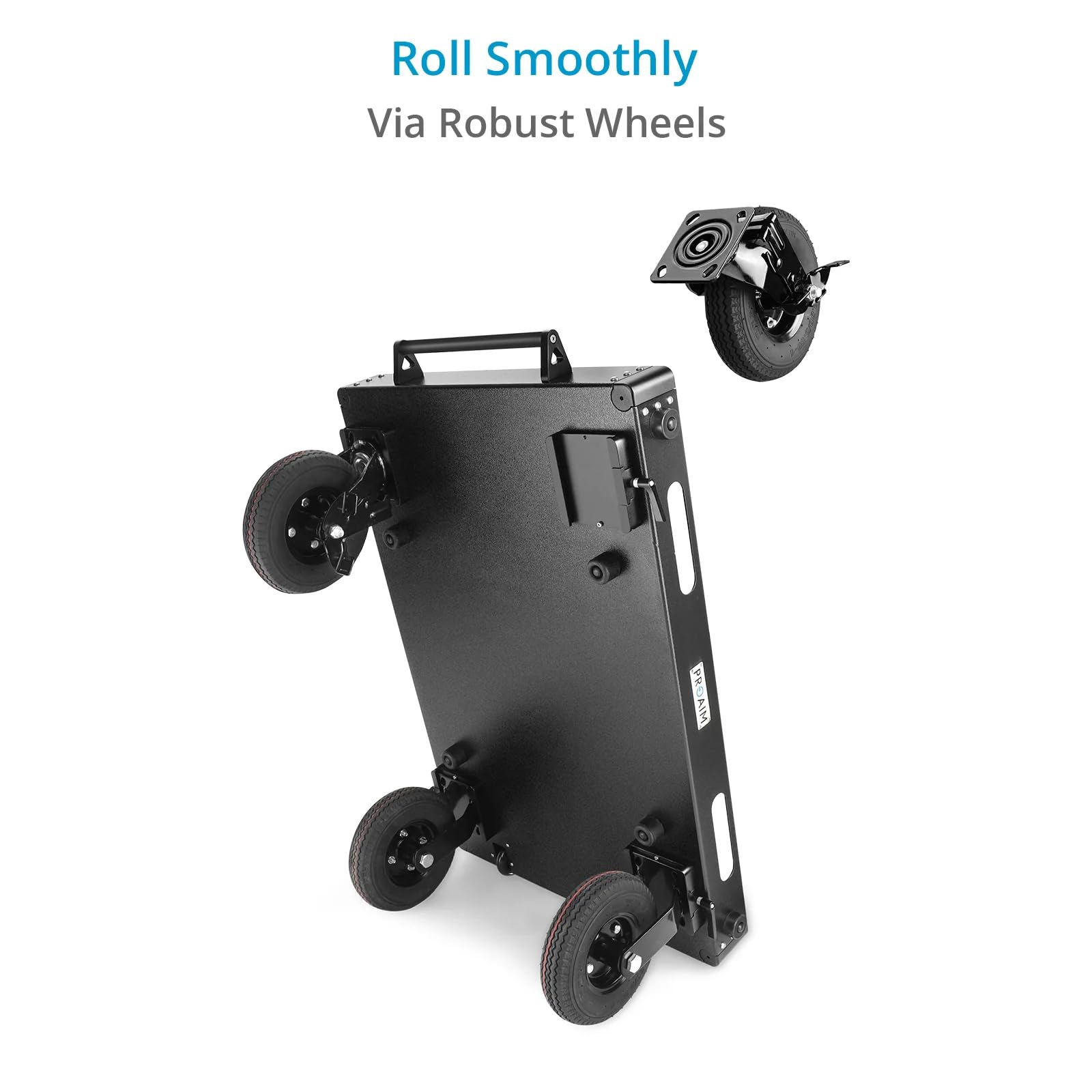 Carrello per videocamera Proaim bowado pro 36 pollici per produzione video per registi, videomaker e fotografi (CT-BWDO-PRO-36)