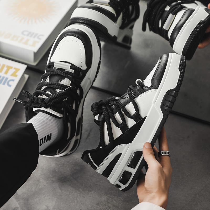 Men's Casual Shoe, Classic Lace-Up Low Top Loafer, Fashion Sneaker - in Medium Wide Width Sizes Men's Fashion Sneakers Size 6.5-102