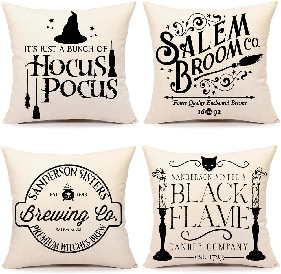 Halloween Throw Pillow Covers