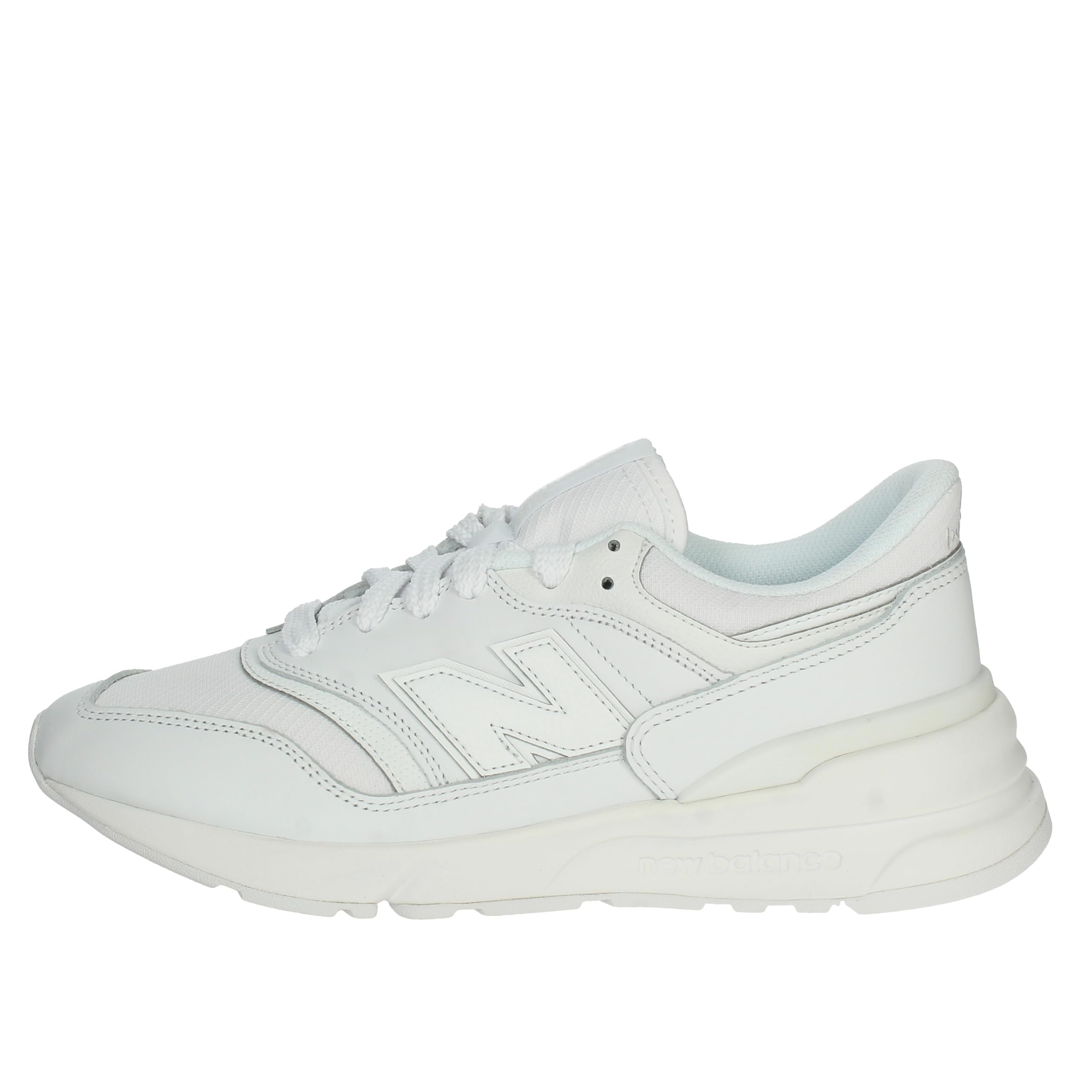 New Balance997R Men's Lifestyle Sneaker (White, EU Footwear Size System, Adult, Size, Medium, 10.5), White, 10.5 UK